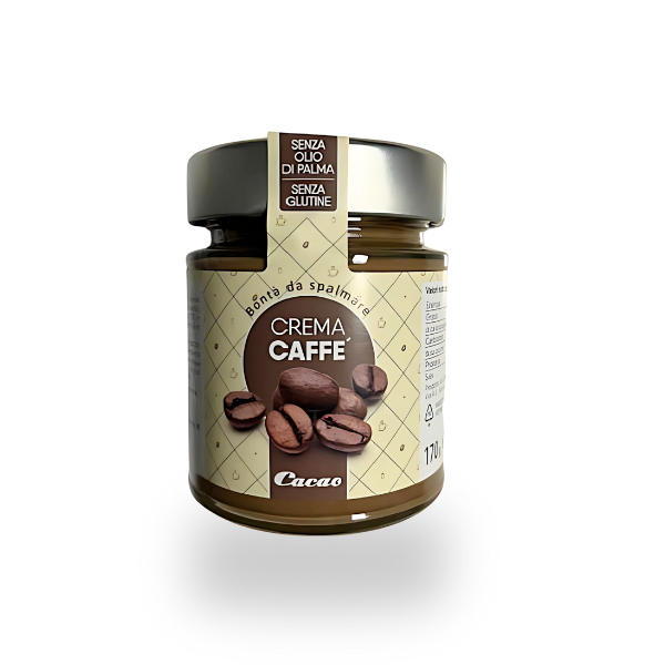 A kávékrém tökéletes választás minden kávérajongónak, aki szeretné az intenzív, aromás ízt egy új formában élvezni! Gazdag és krémes állaga miatt könnyen kenhető, így kiváló pirítósra, süteményekbe, palacsintára vagy akár egy kanállal is. A valódi kávékivonatnak köszönhetően igazi energiabomba, amely feldobja a reggeledet vagy egy kis extra élvezetet nyújt a nap bármely szakaszában. Ha imádod a kávét, a kávékrém kihagyhatatlan finomság!