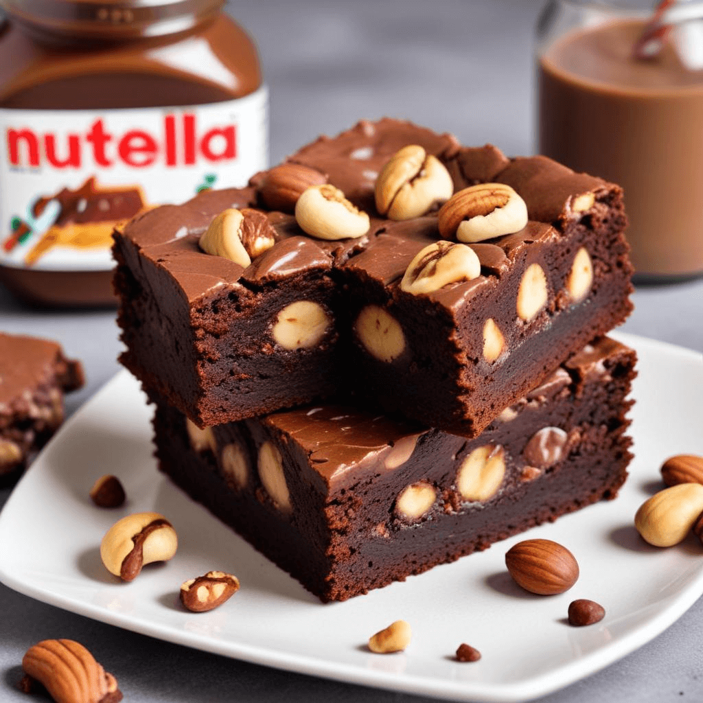 Nutellás brownie